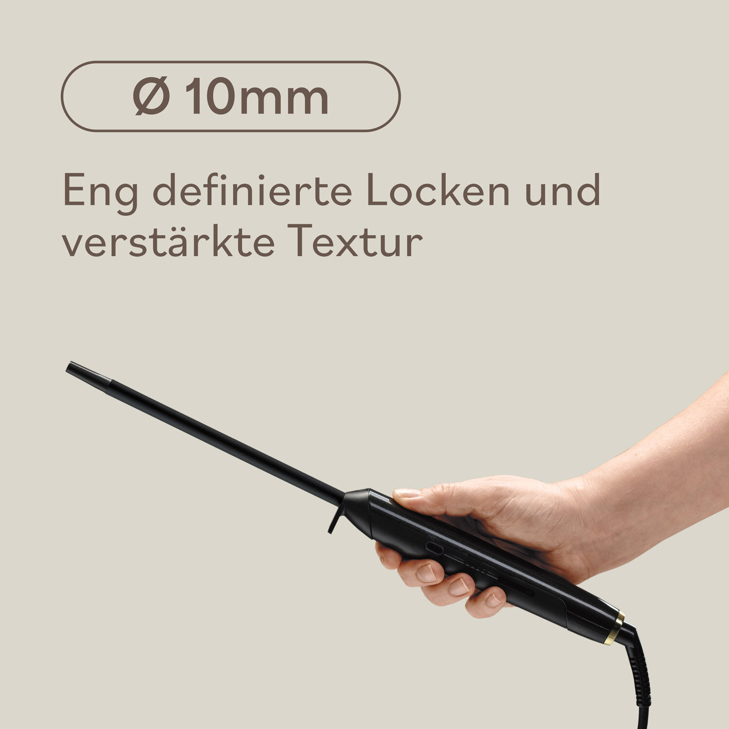 Lockenstab - &Oslash; 10mm